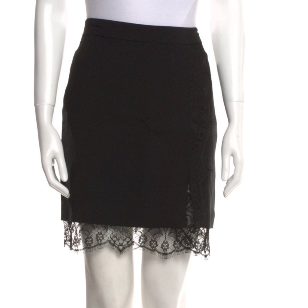 ALC LACE TRIM MINISKIRT SIZE 0